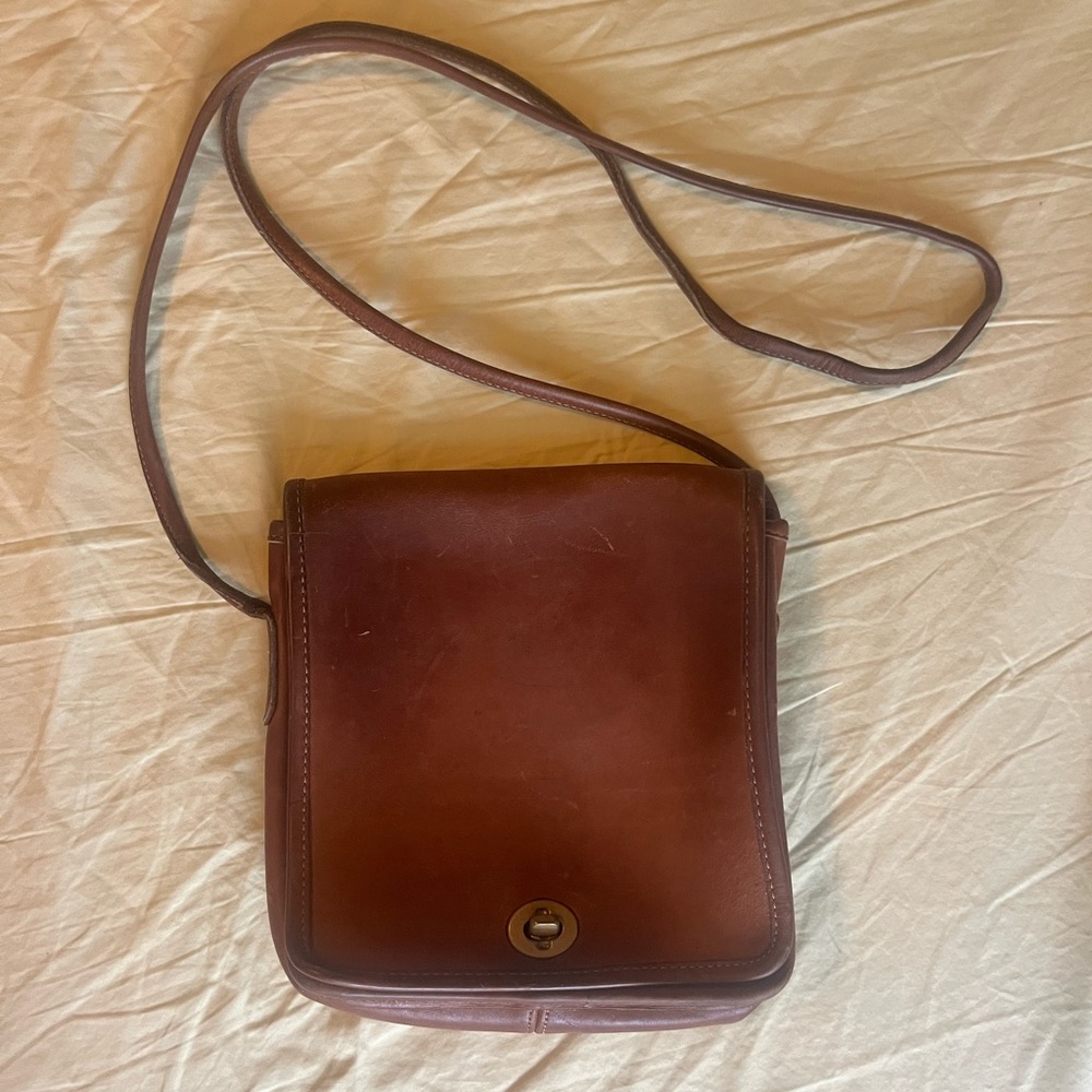COACH vintage leather purse